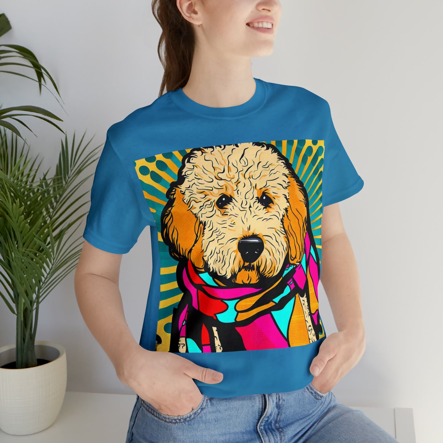 Golden Doodle Pop Art