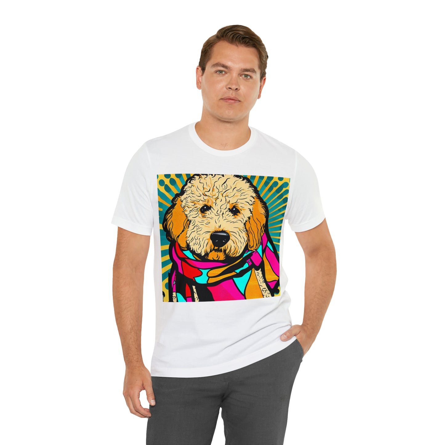 Golden Doodle Pop Art