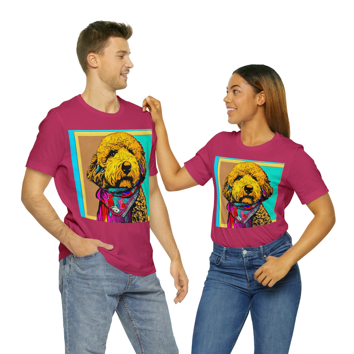 Golden Doodle Pop Art