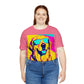 Pop Art Golden Retriever Wearing Sunglasses