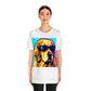 Pop Art Golden Retriever Wearing Sunglasses