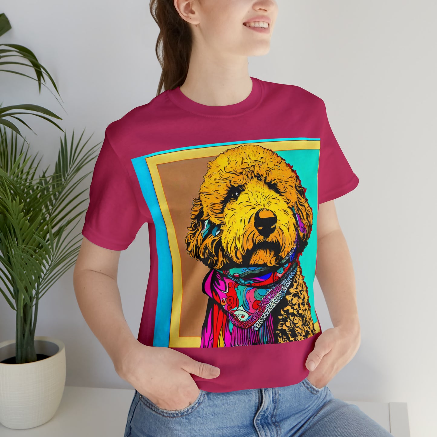 Golden Doodle Pop Art