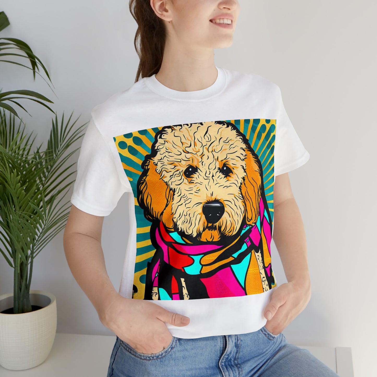 Golden Doodle Pop Art