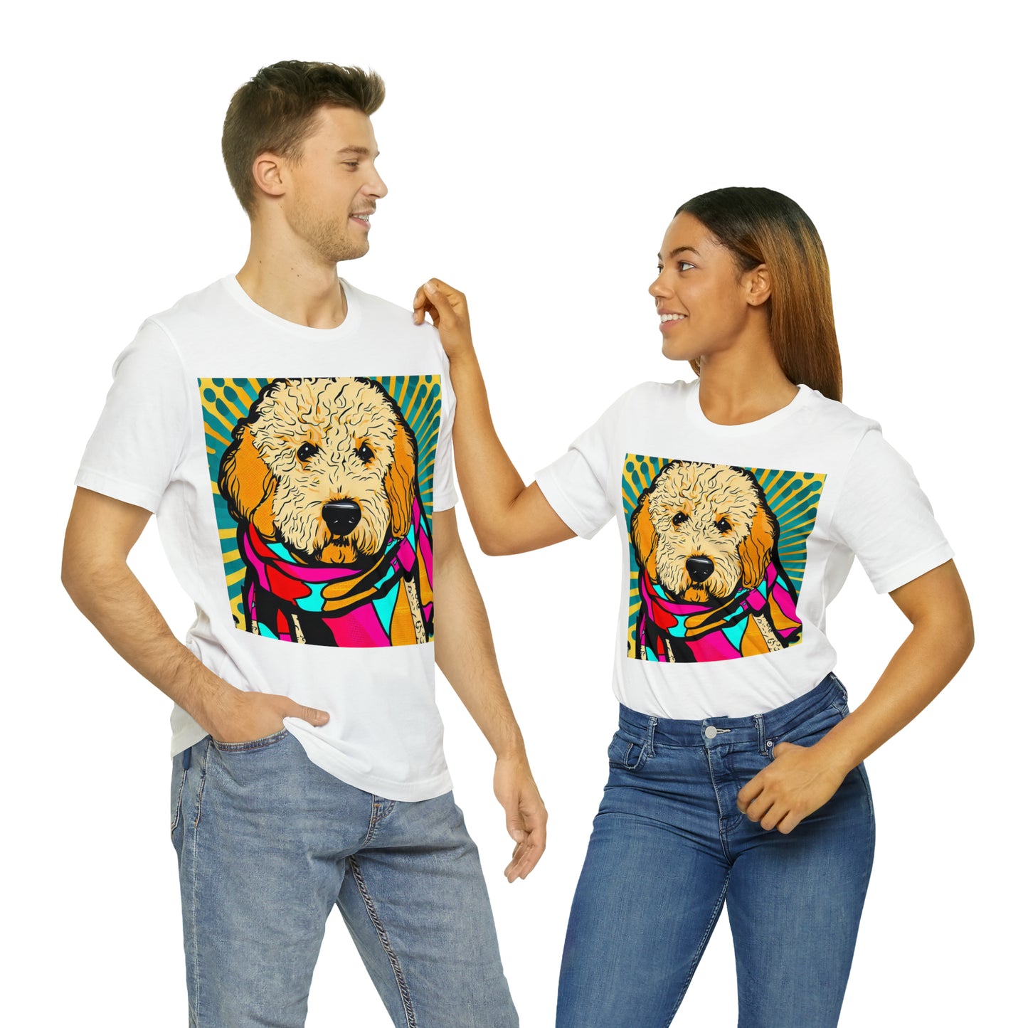 Golden Doodle Pop Art