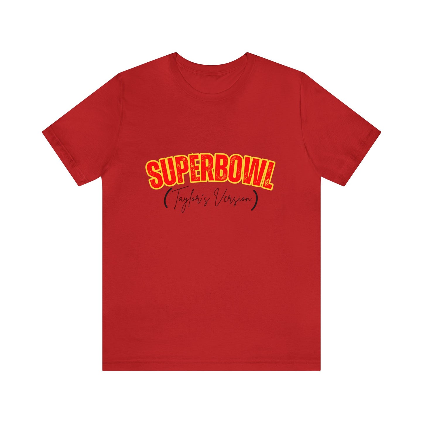 Superbowl - Taylor's Version Unisex Jersey Short Sleeve Tee