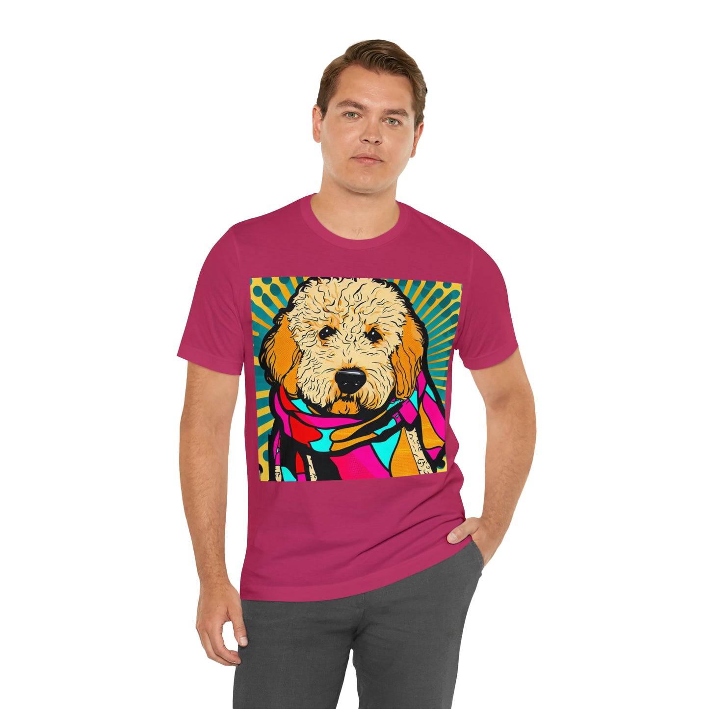 Golden Doodle Pop Art