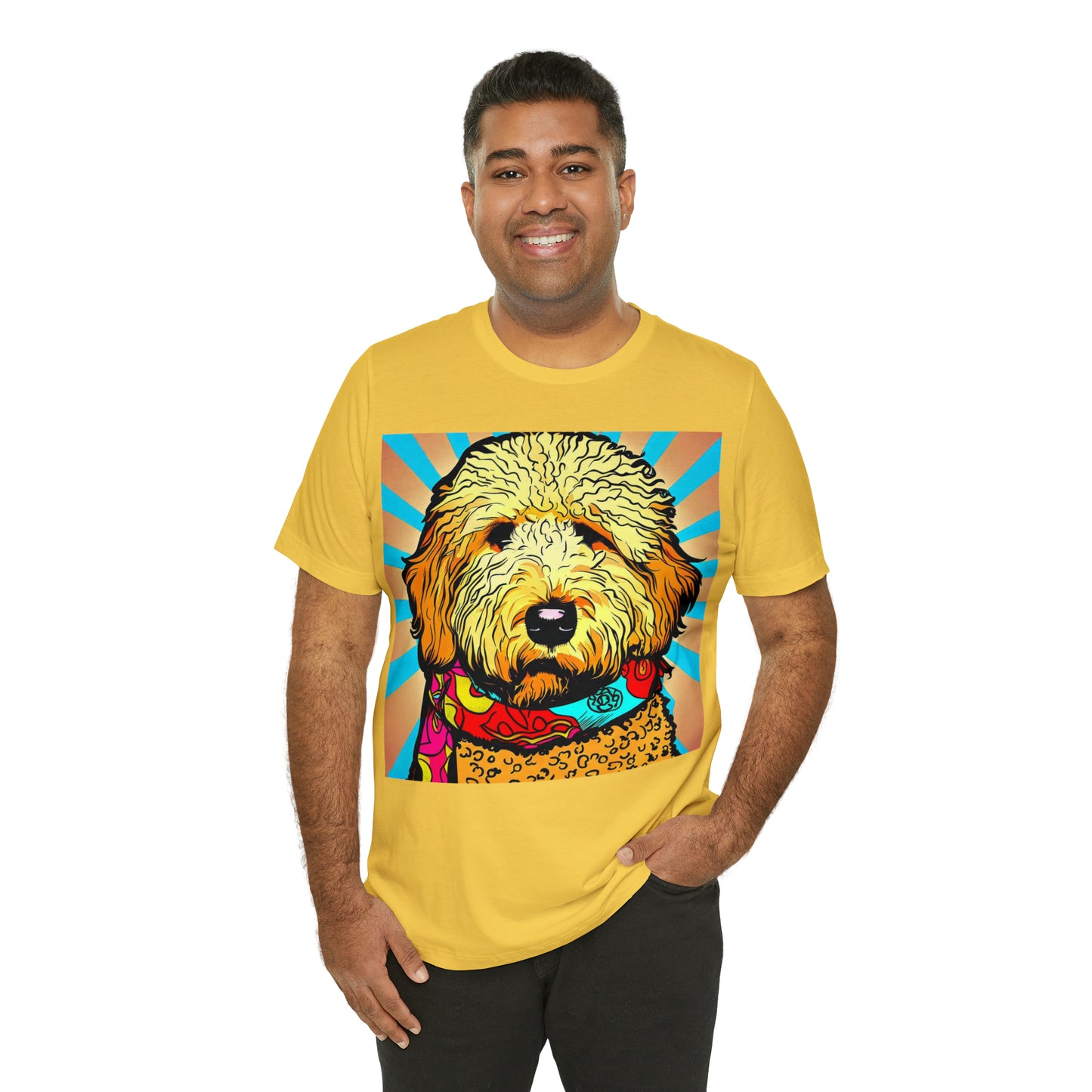 Pop Art Golden Doodle