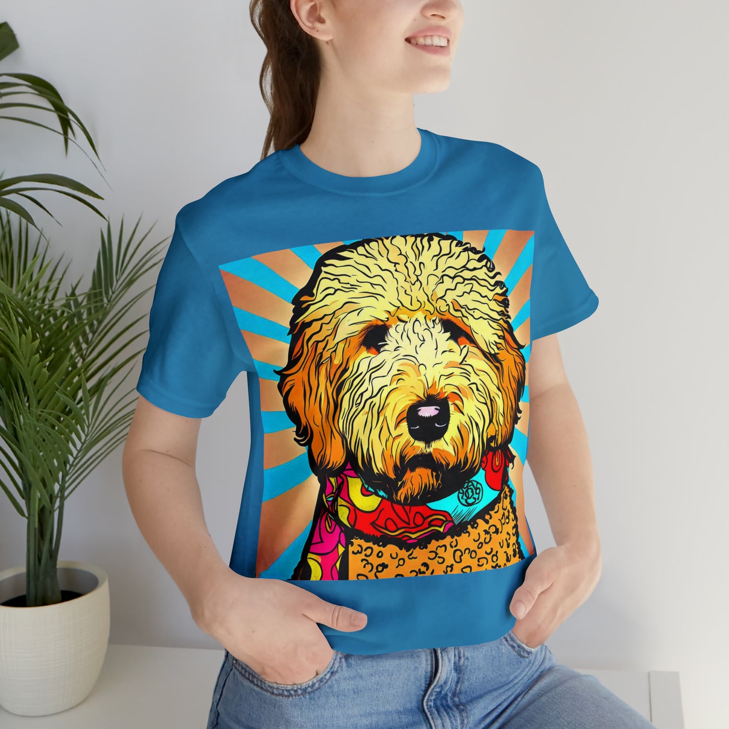 Pop Art Golden Doodle