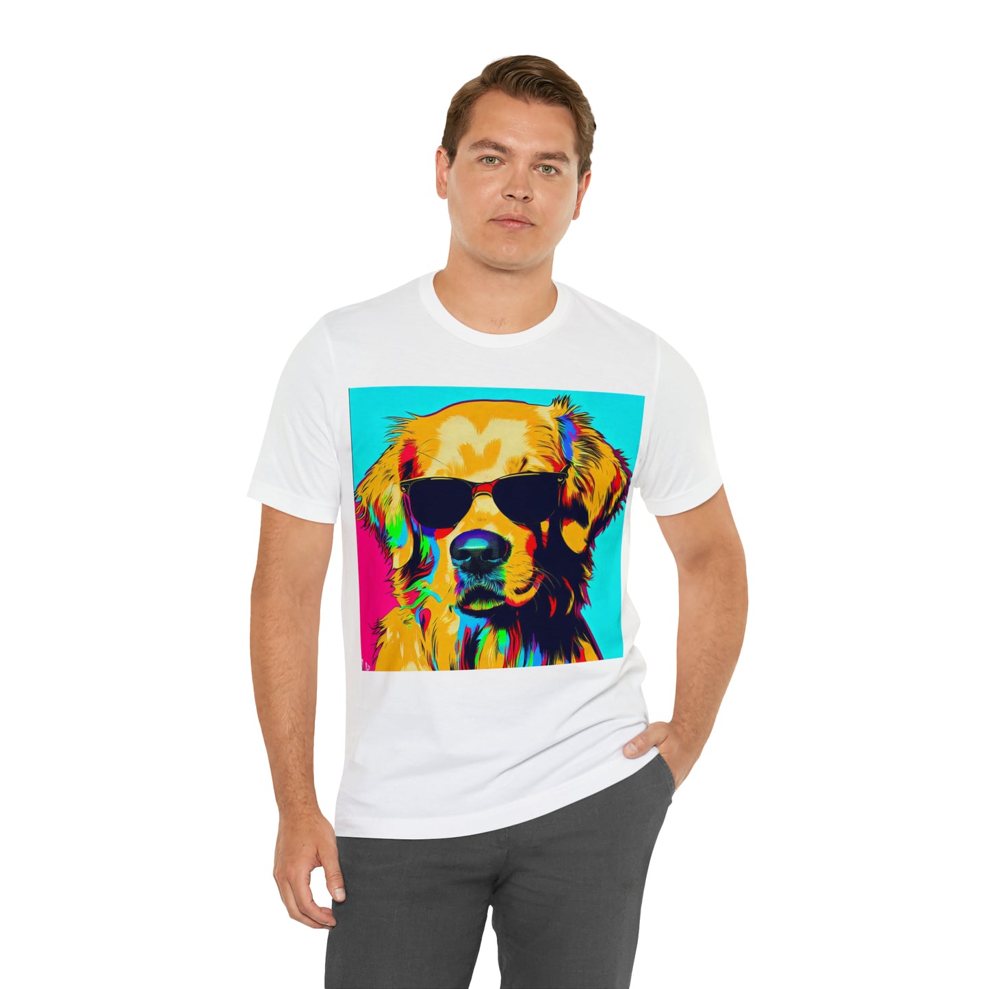 Pop Art Golden Retriever 1