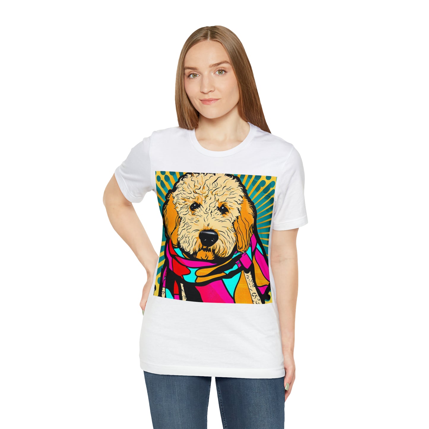 Golden Doodle Pop Art