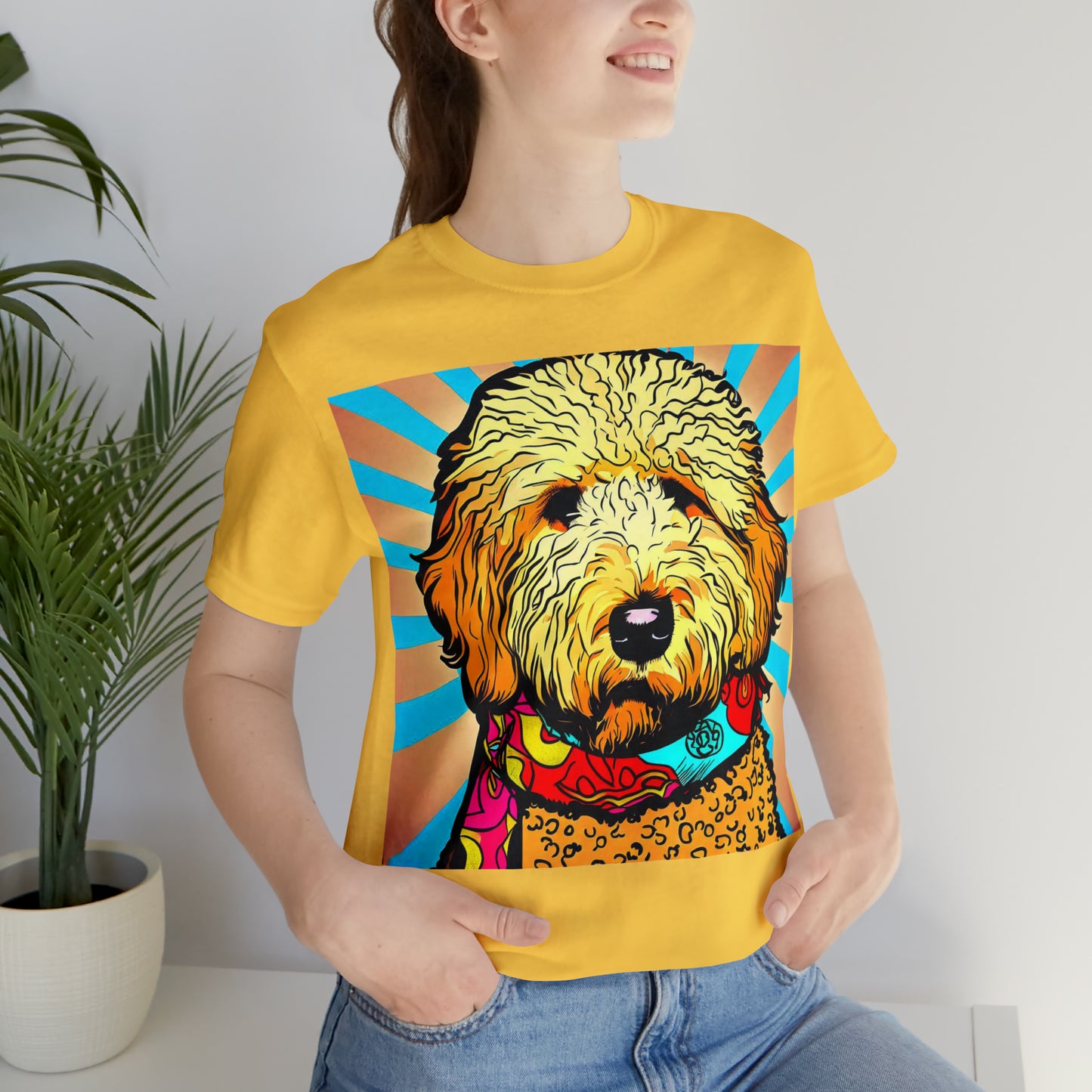 Pop Art Golden Doodle