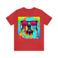 Pop Art Golden Retriever Wearing Sunglasses