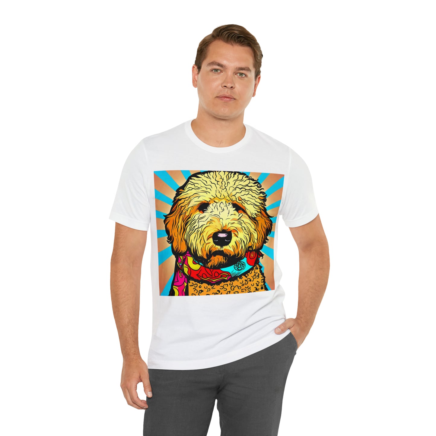 Pop Art Golden Doodle