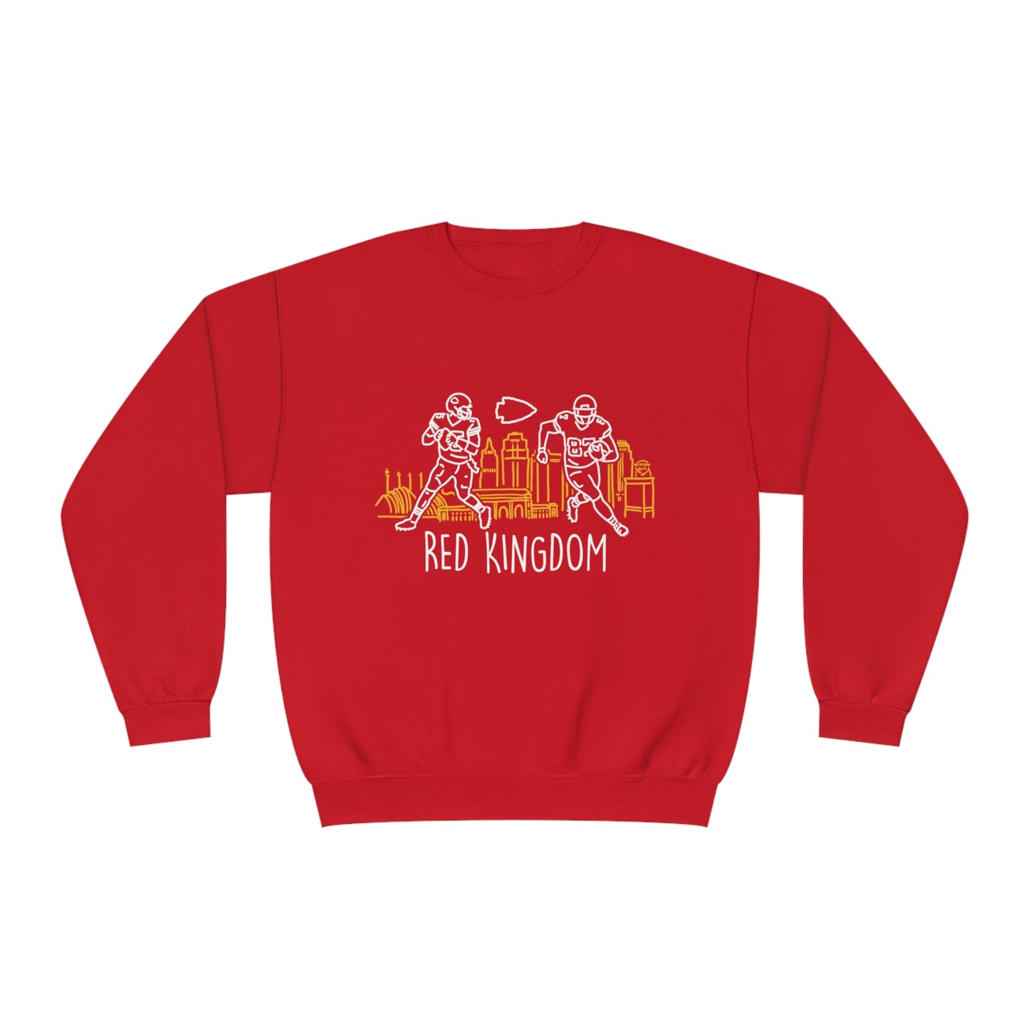 Red Kingdom - Red Unisex NuBlend® Crewneck Sweatshirt