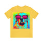 Pop Art Golden Retriever Wearing Sunglasses