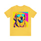 Pop Art Golden Retriever Wearing Sunglasses