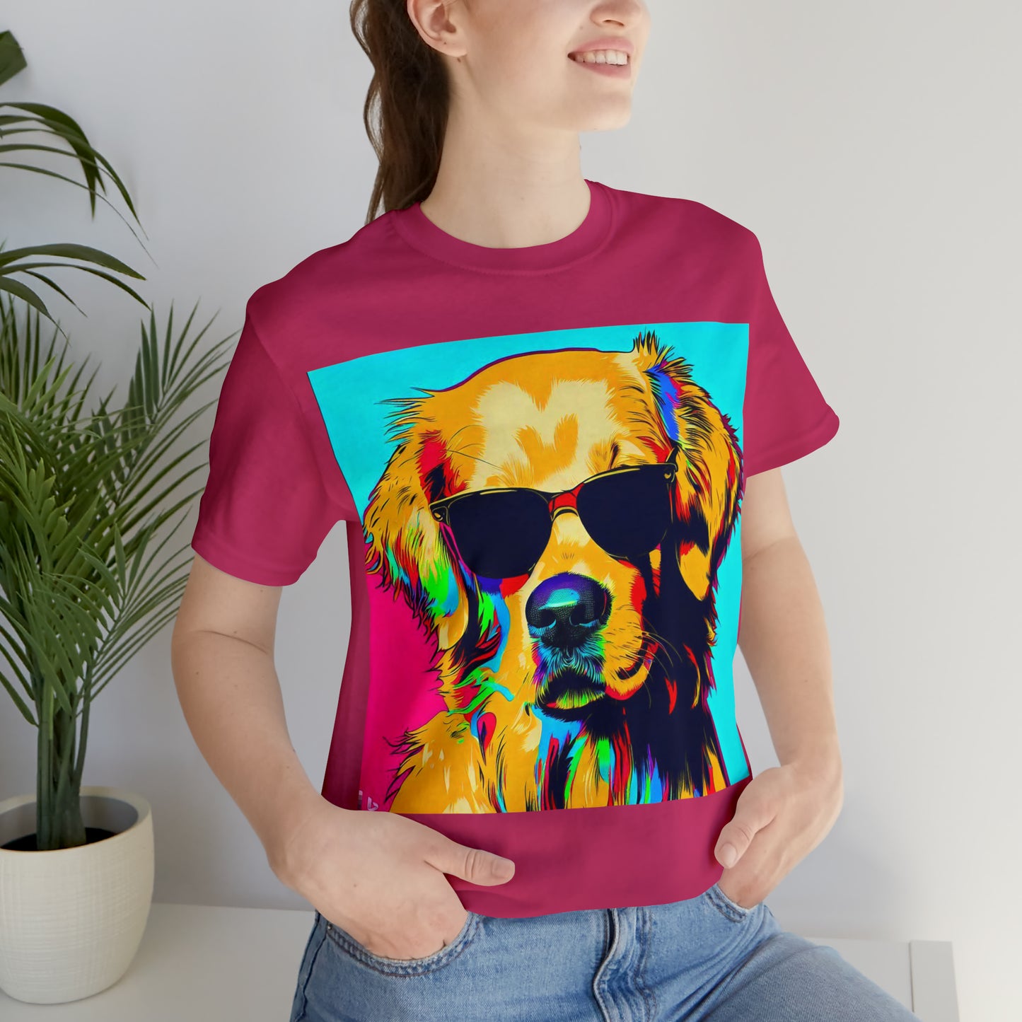 Pop Art Golden Retriever 1