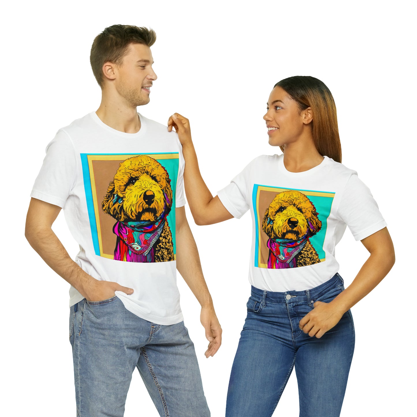 Golden Doodle Pop Art