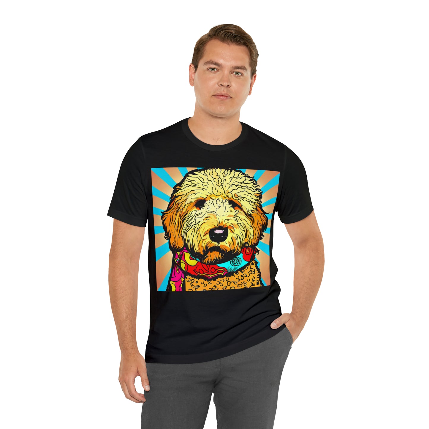 Pop Art Golden Doodle