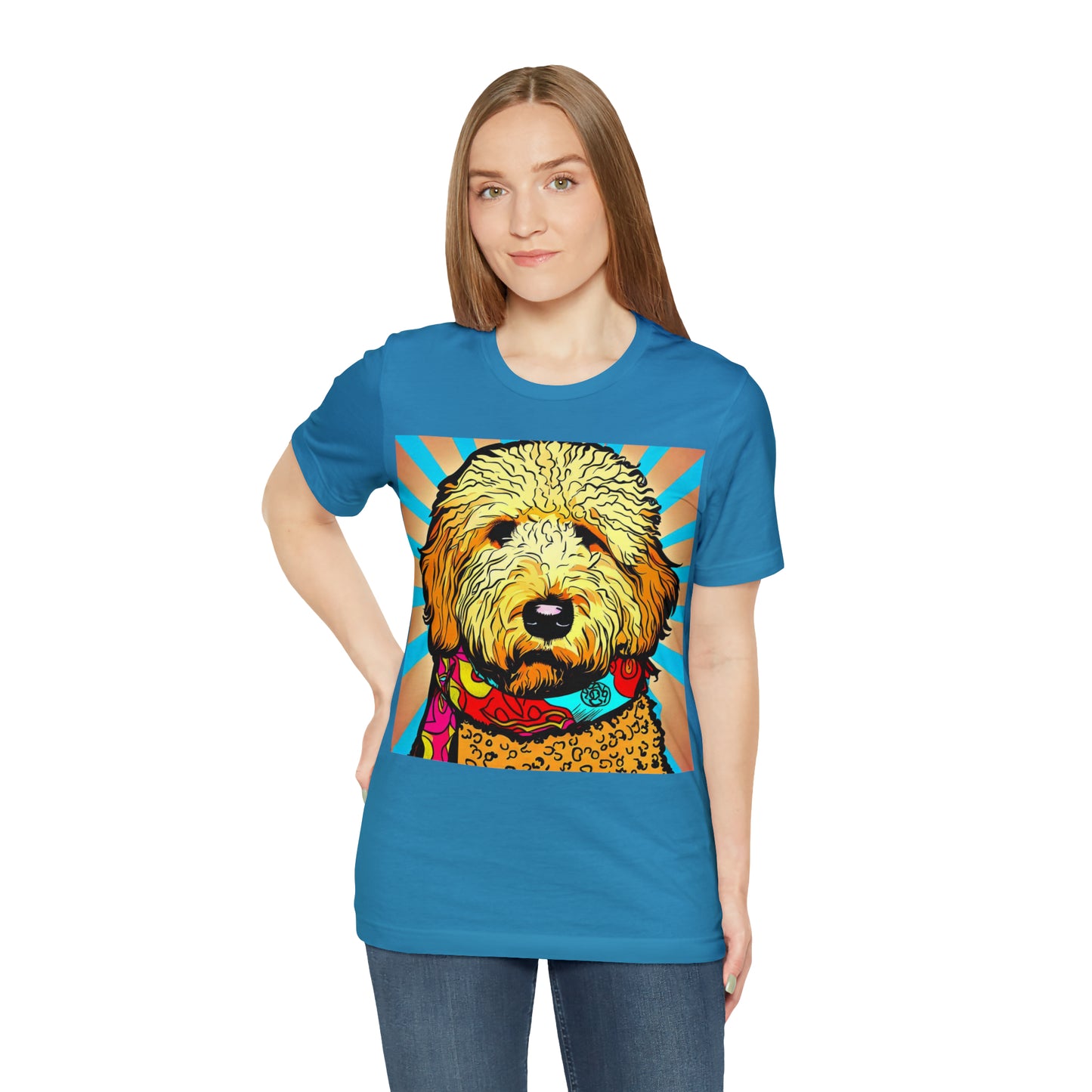 Pop Art Golden Doodle