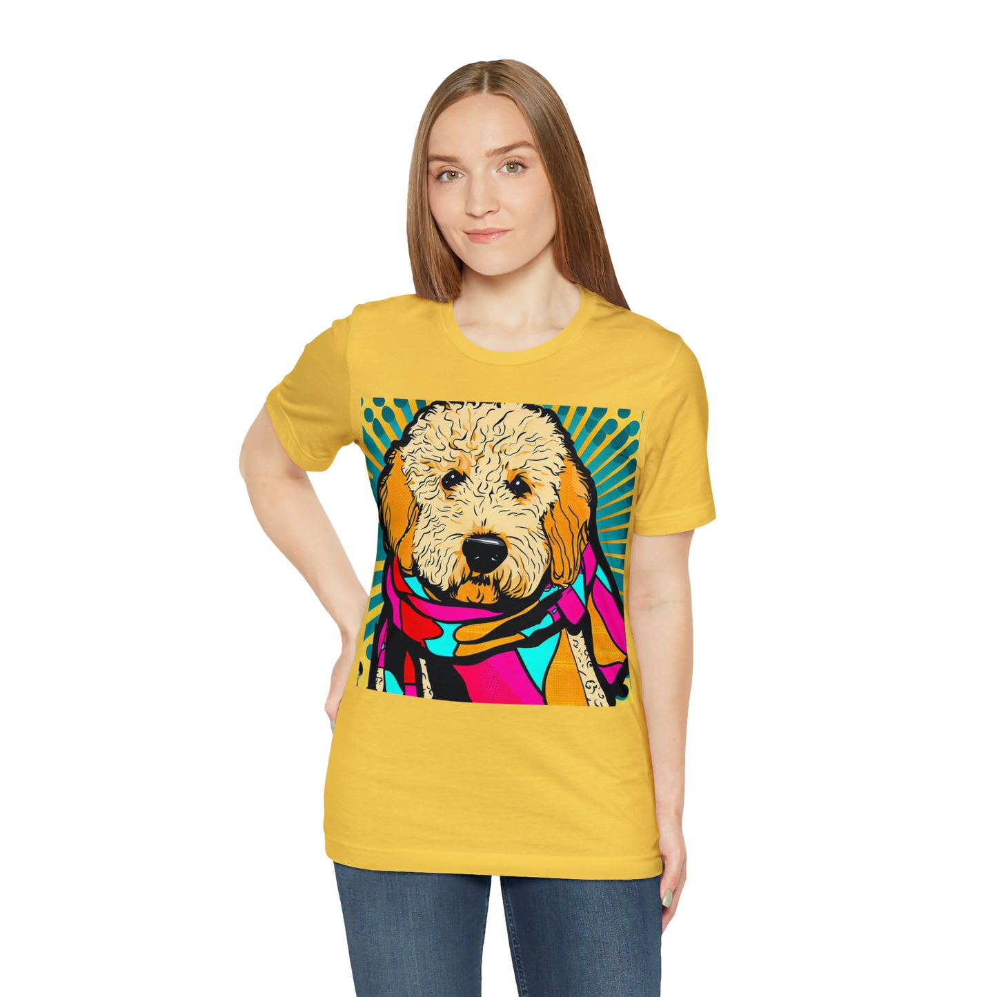 Golden Doodle Pop Art