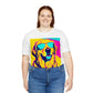 Pop Art Golden Retriever Wearing Sunglasses