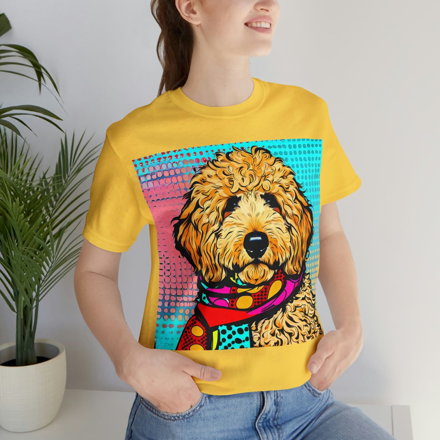 Golden Doodle Pop Art