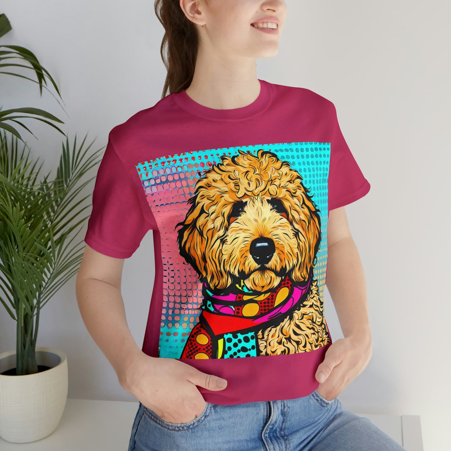 Golden Doodle Pop Art