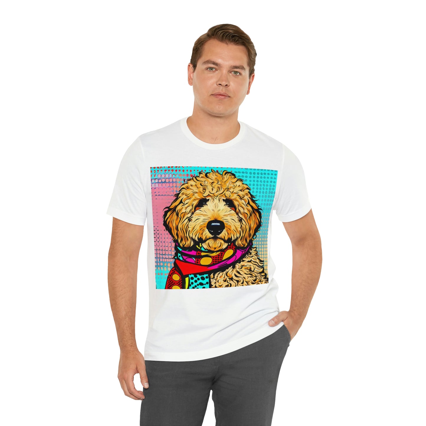 Golden Doodle Pop Art