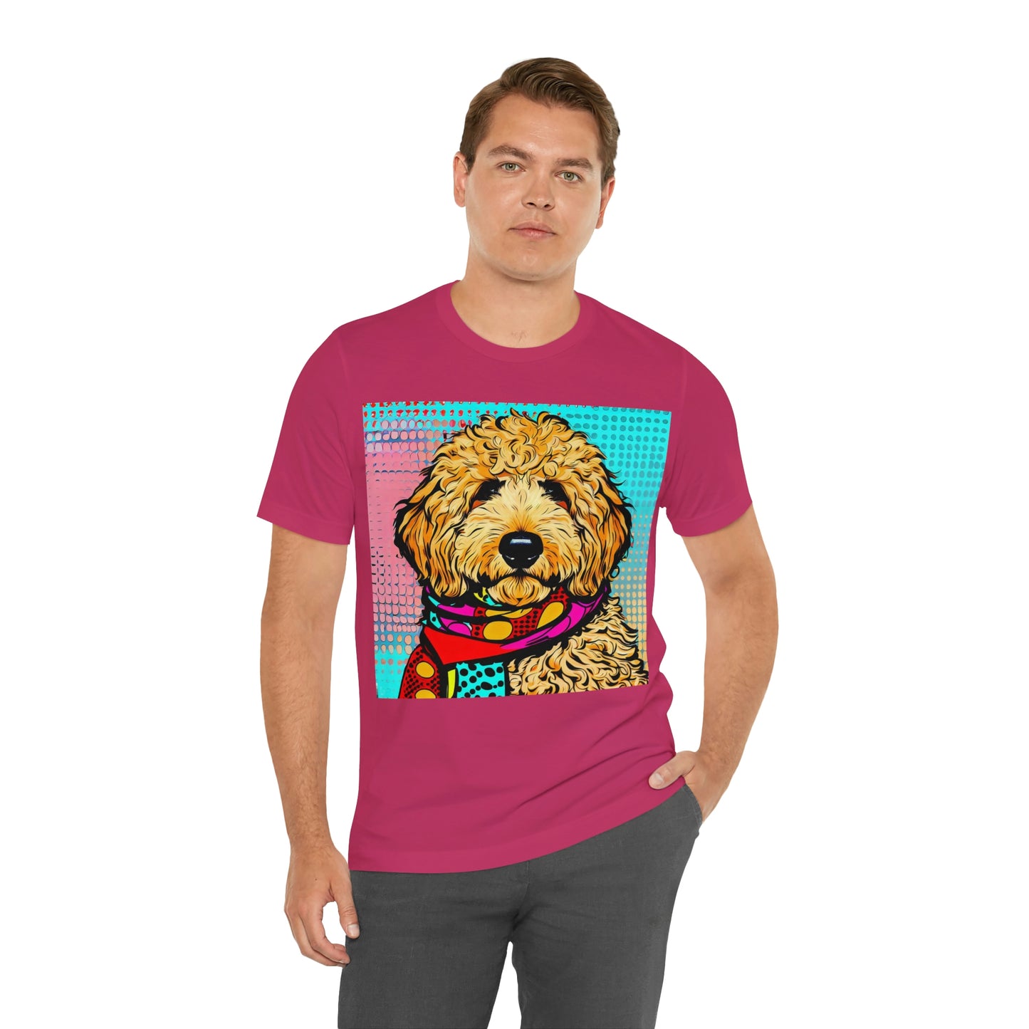 Golden Doodle Pop Art