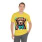 Pop Art Pit Bull in a Bow Tie