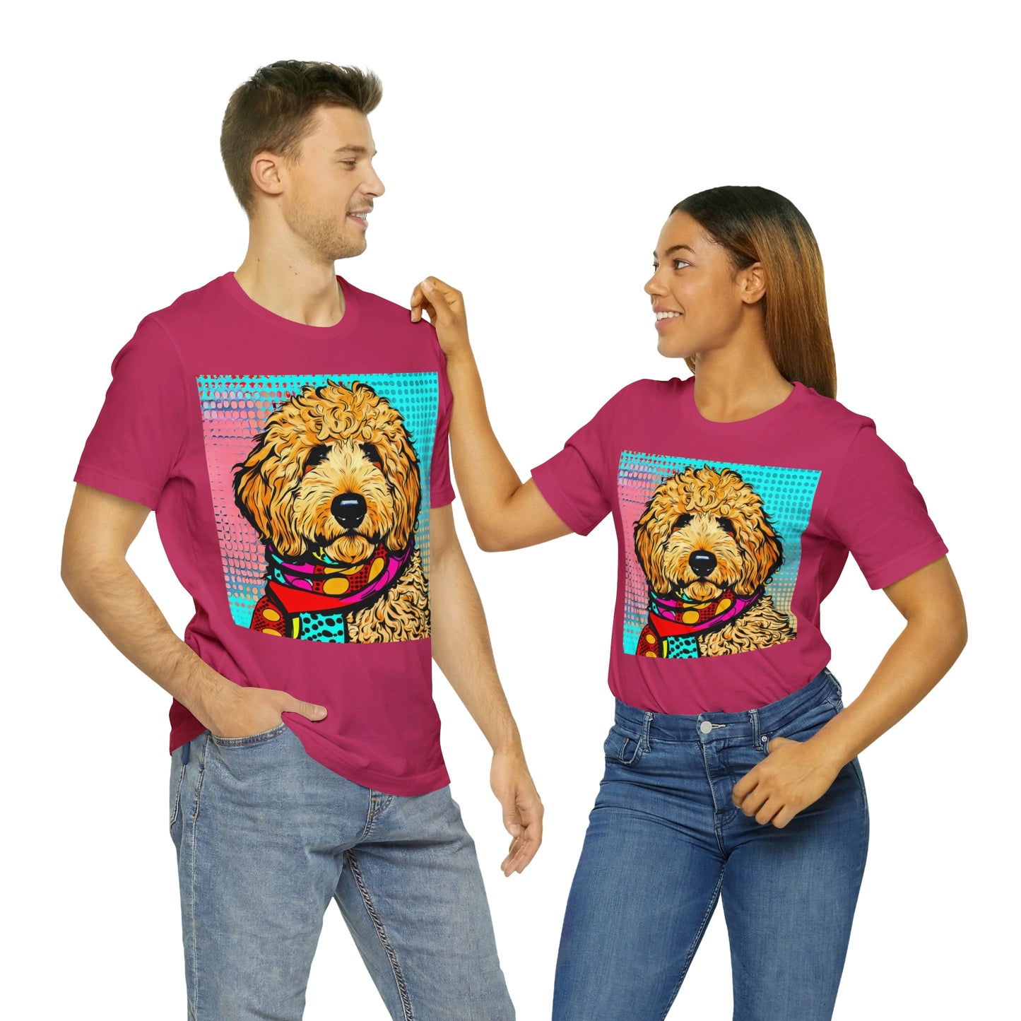 Golden Doodle Pop Art