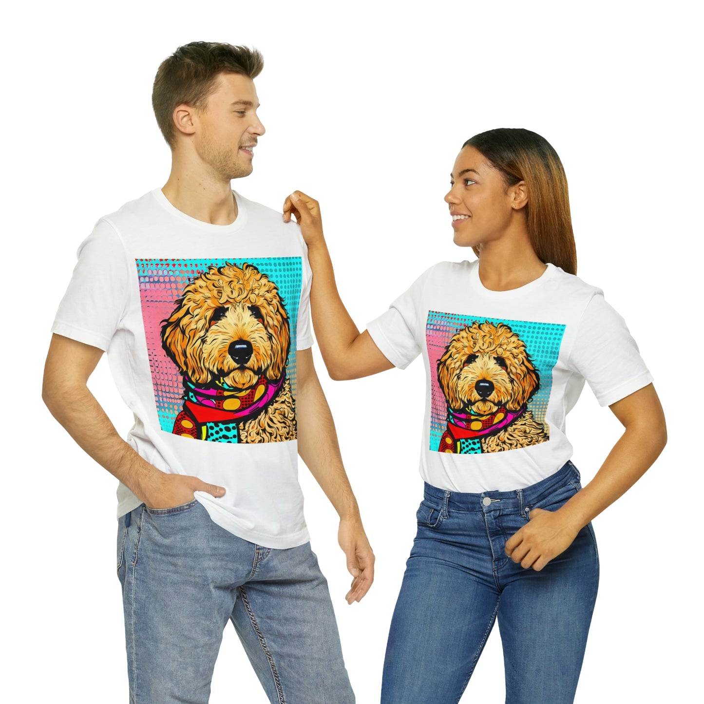 Golden Doodle Pop Art