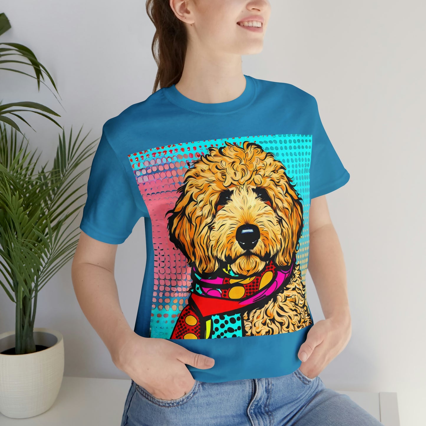 Golden Doodle Pop Art